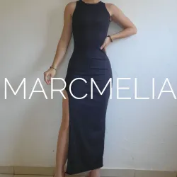 VESTIDO ALE NEGRO (ESPALDA CERRADA)