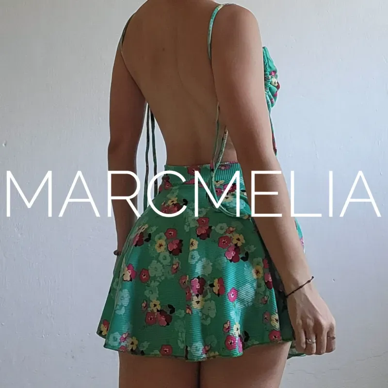 VESTIDO ARIANA ESTAMPADO VERDE