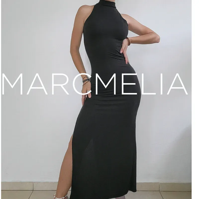 VESTIDO BRILLANT NEGRO