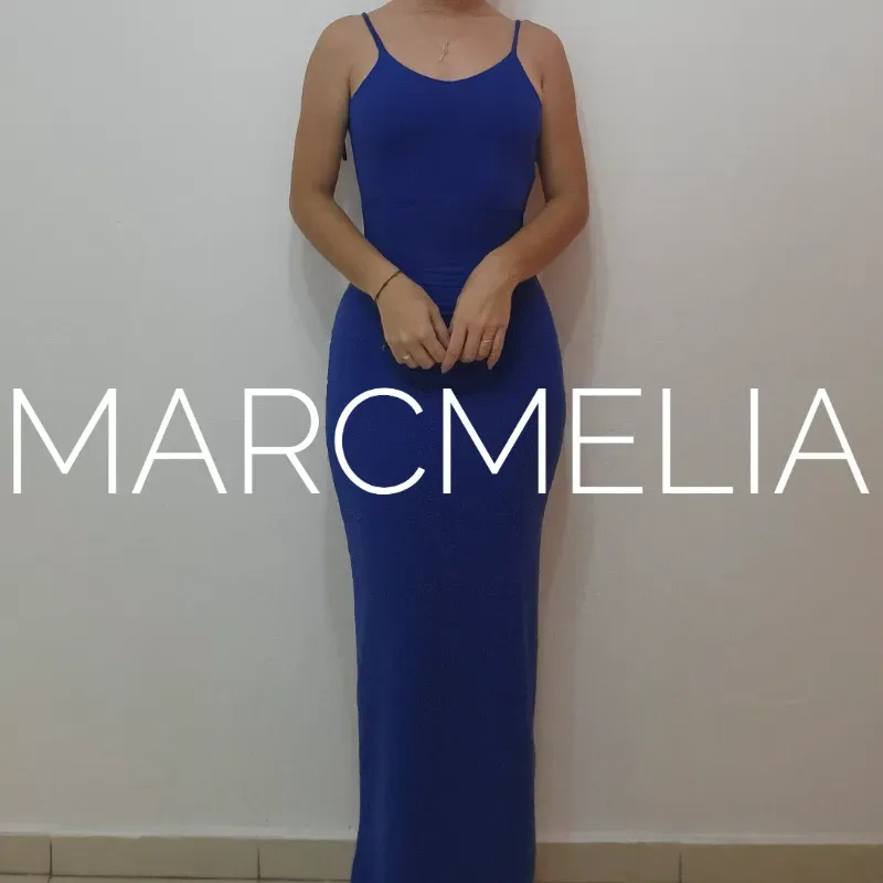 VESTIDO CALA C/ABERTURA 