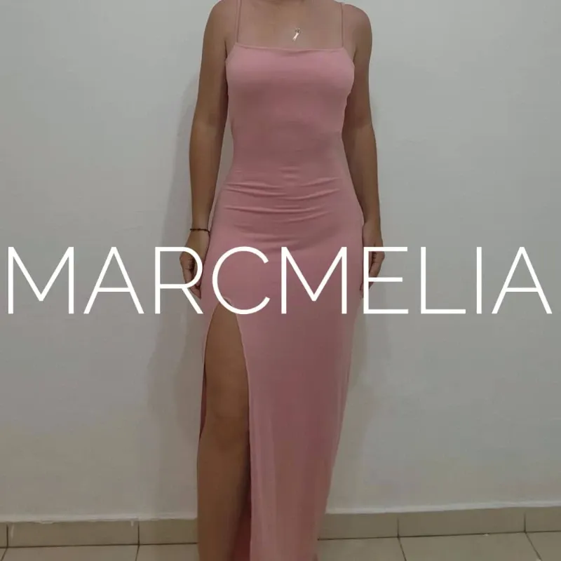 VESTIDO CAMISETA ROSA VIEJO