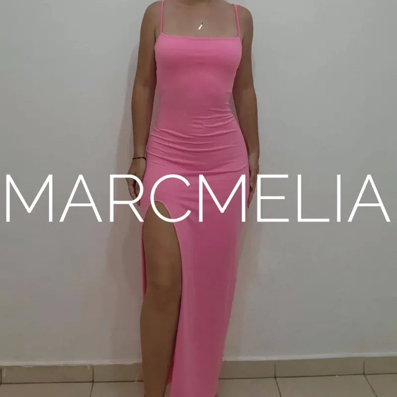 VESTIDO CAMISETA ROSA