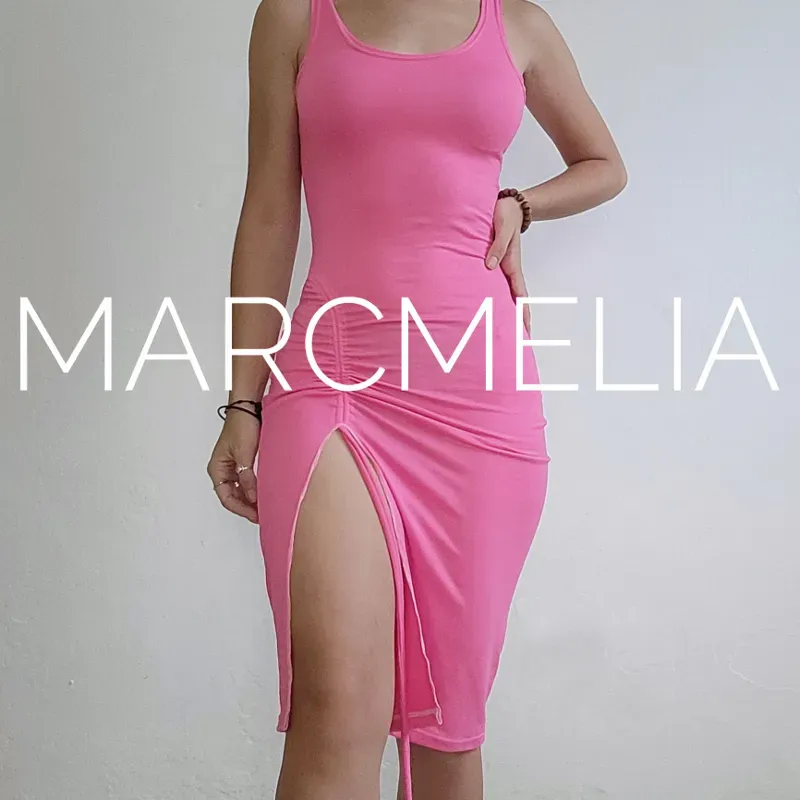 VESTIDO CAMISETA CORTO CORUGADO(ENCARGO) 