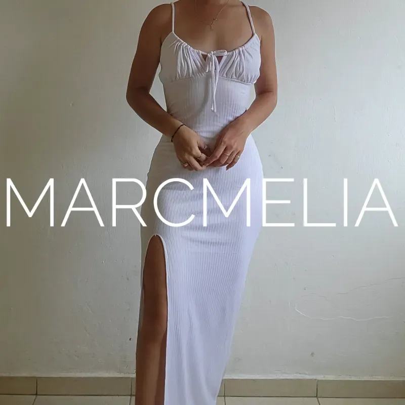 VESTIDO CRISTAL BLANCO