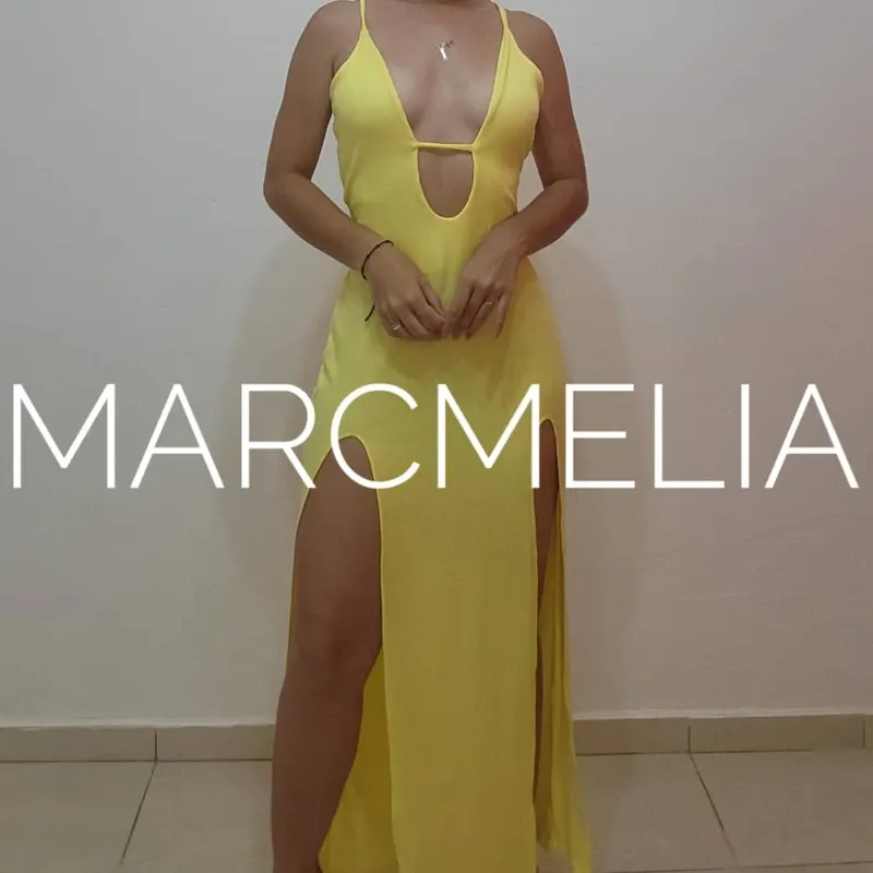 VESTIDO DIANA AMARILLO
