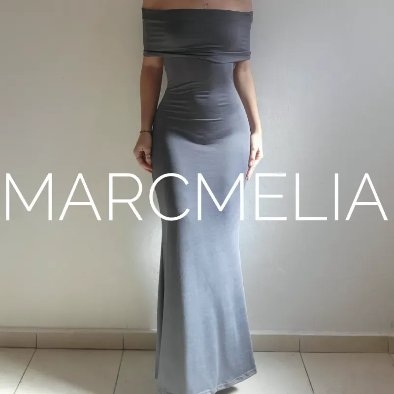 VESTIDO ELSA CORRUGADO Y ACAMPANADO