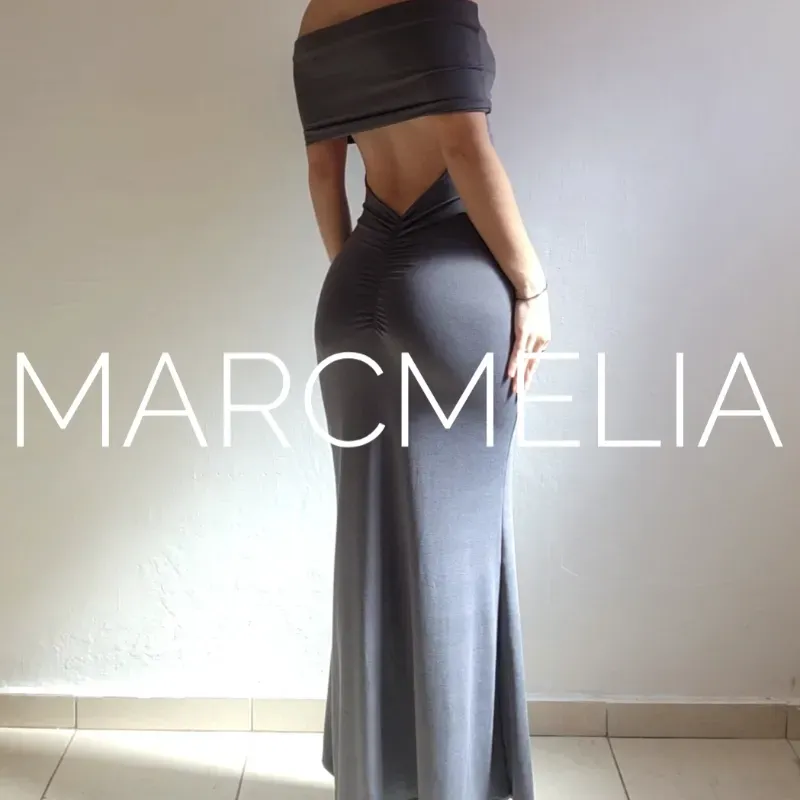 VESTIDO ELSA CORRUGADO Y ACAMPANADO