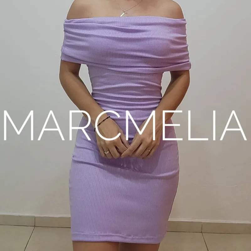 VESTIDO ELSA MINI LILA