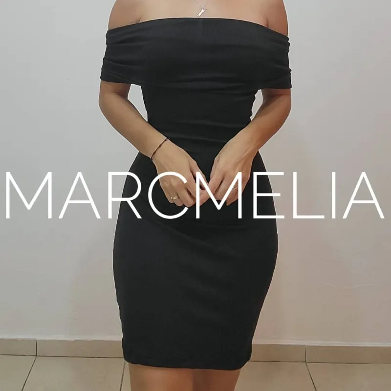 VESTIDO ELSA MINI NEGRO