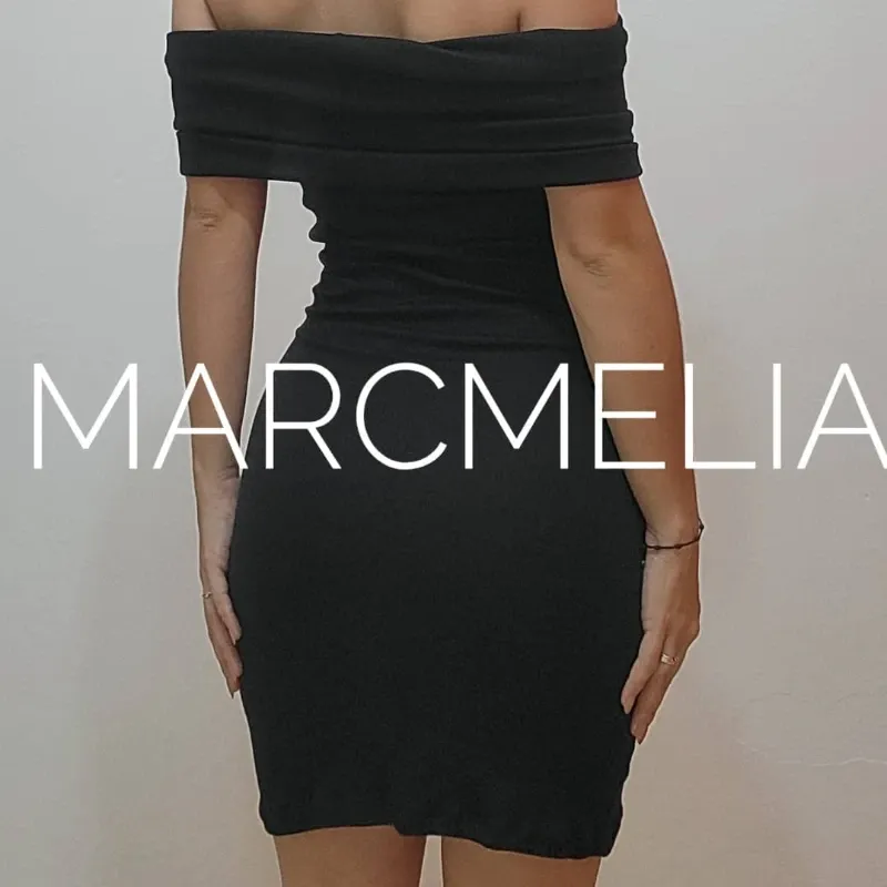 VESTIDO ELSA MINI NEGRO