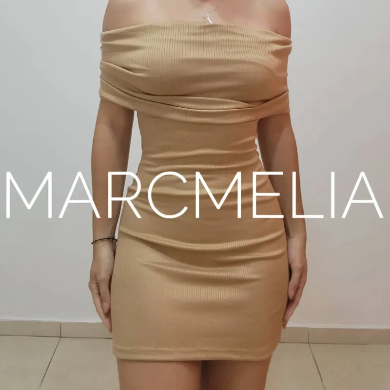 VESTIDO ELSA MINI BEIGE
