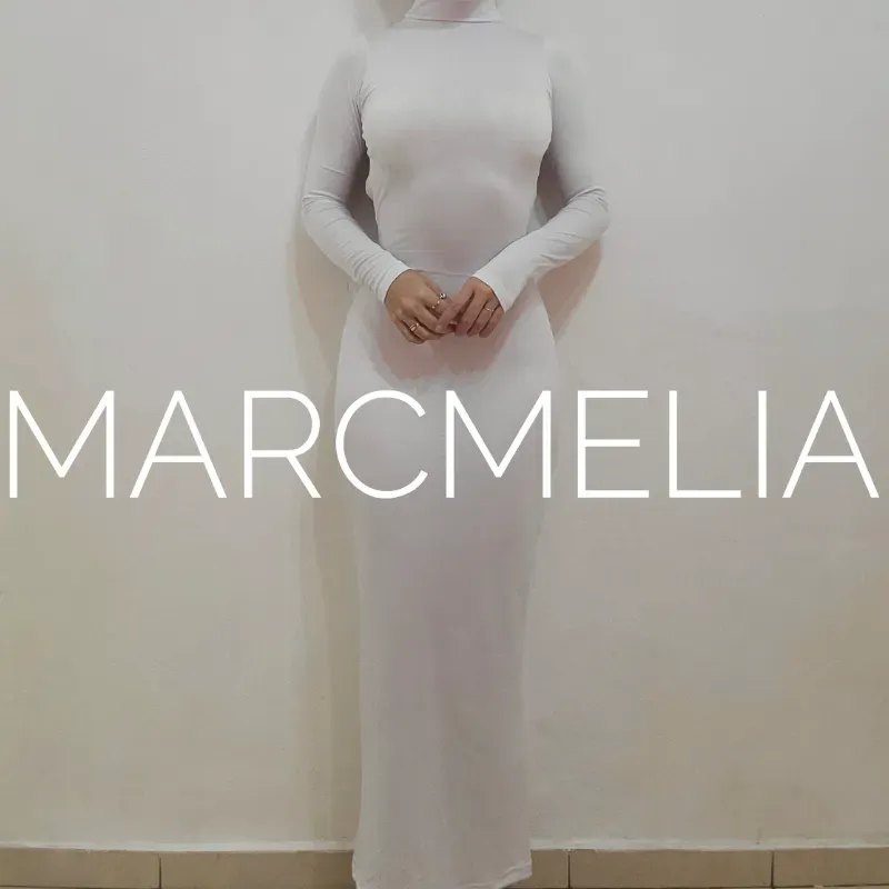 VESTIDO EVE C/ABERT BLANCO