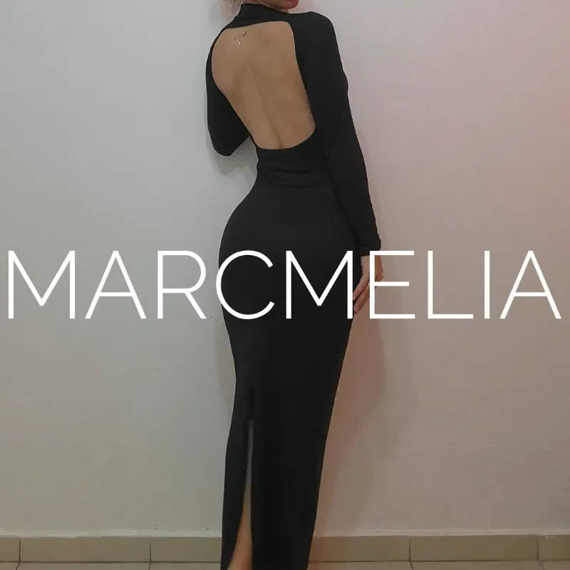 VESTIDO EVE C/ABERT TRASERA