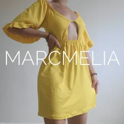 VESTIDO LIRIO AMARILLO