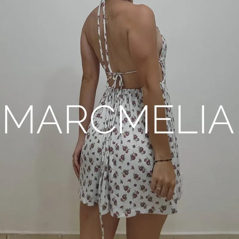 VESTIDO LUCÍA BLANCO ESTAMPADO