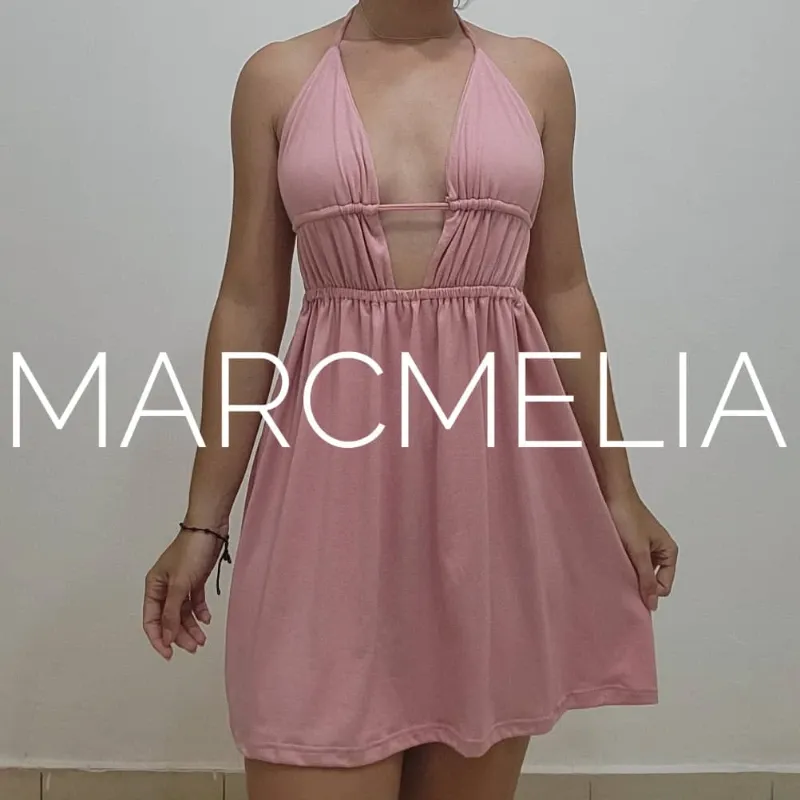 VESTIDO LUCÍA ROSA VIEJO