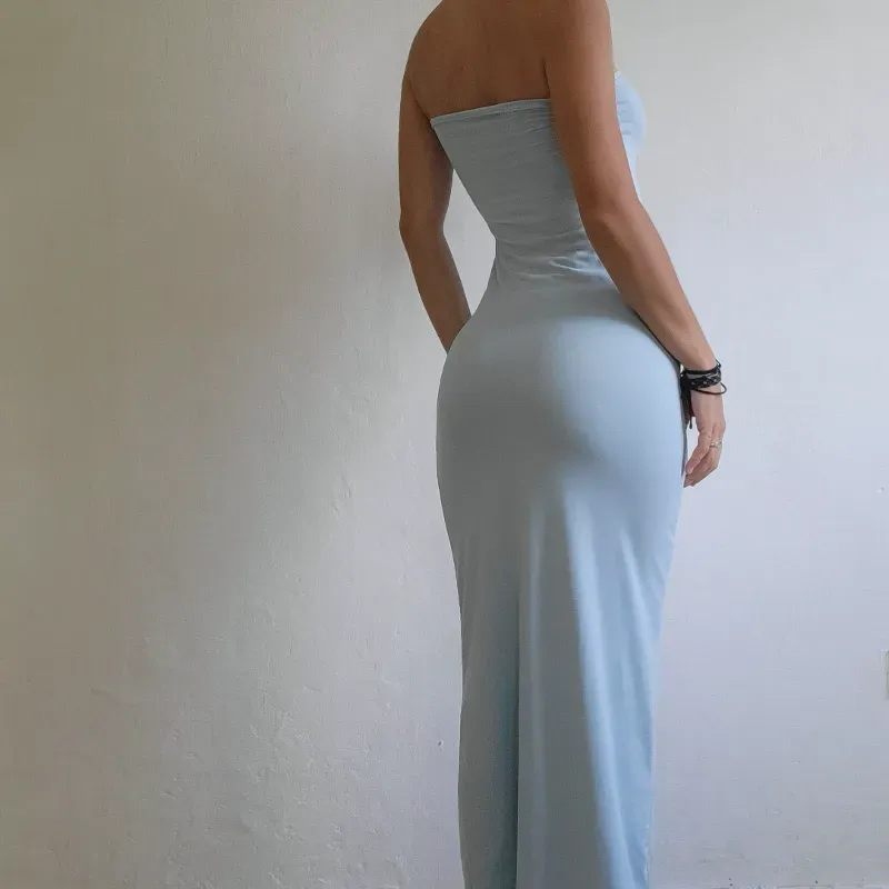 VESTIDO FUNDA MAXI AZUL 01 