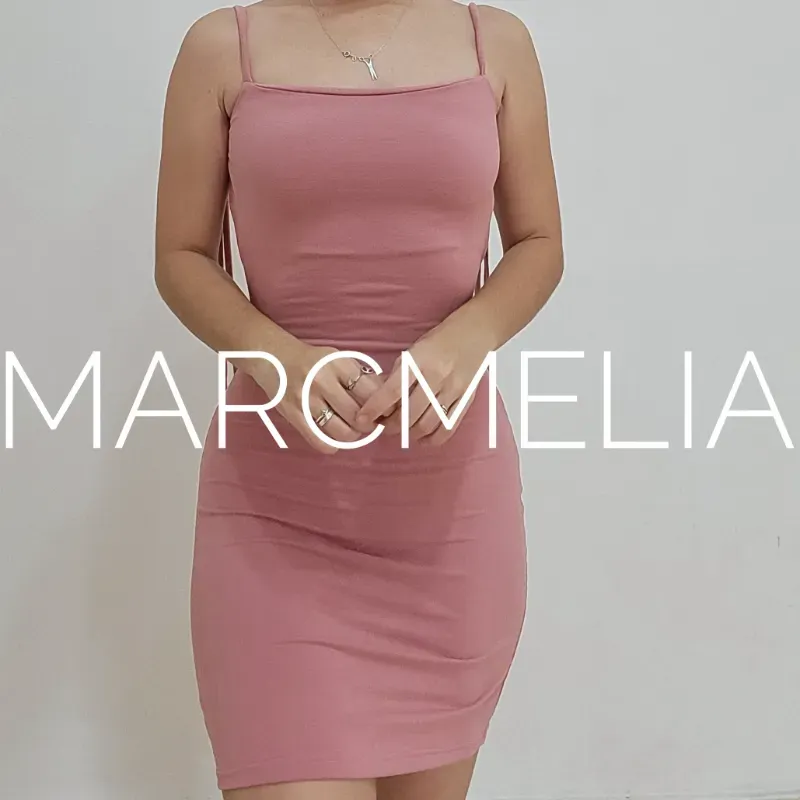 VESTIDO MINI CALA ROSA VIEJO