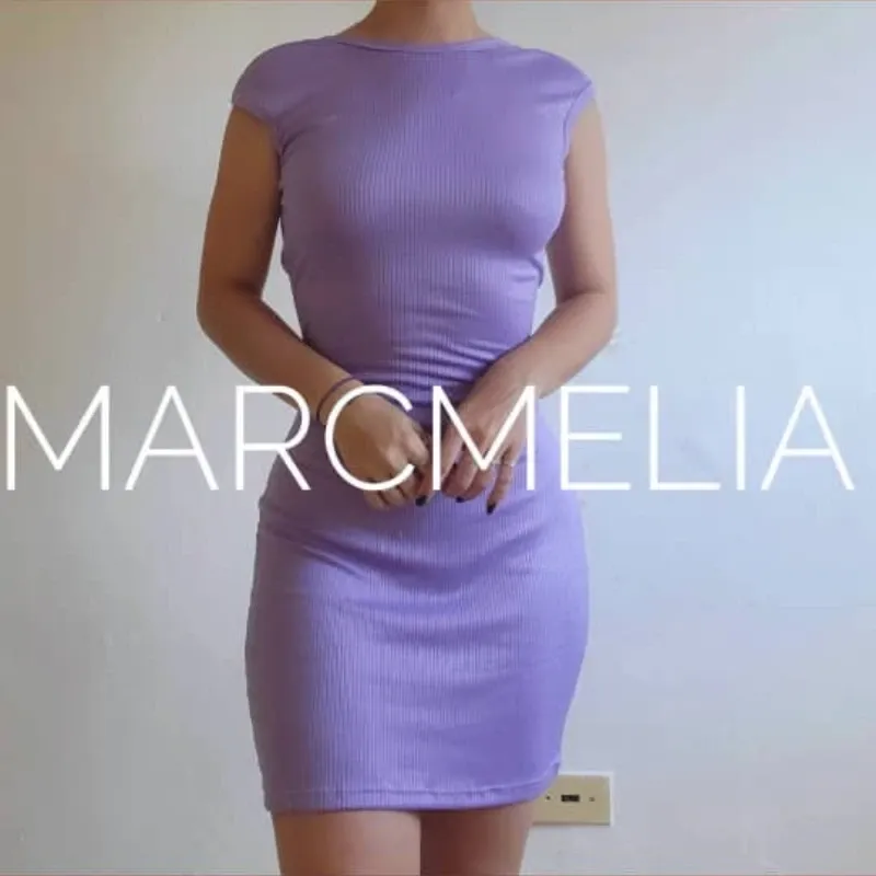 VESTIDO MOON MINI LILA