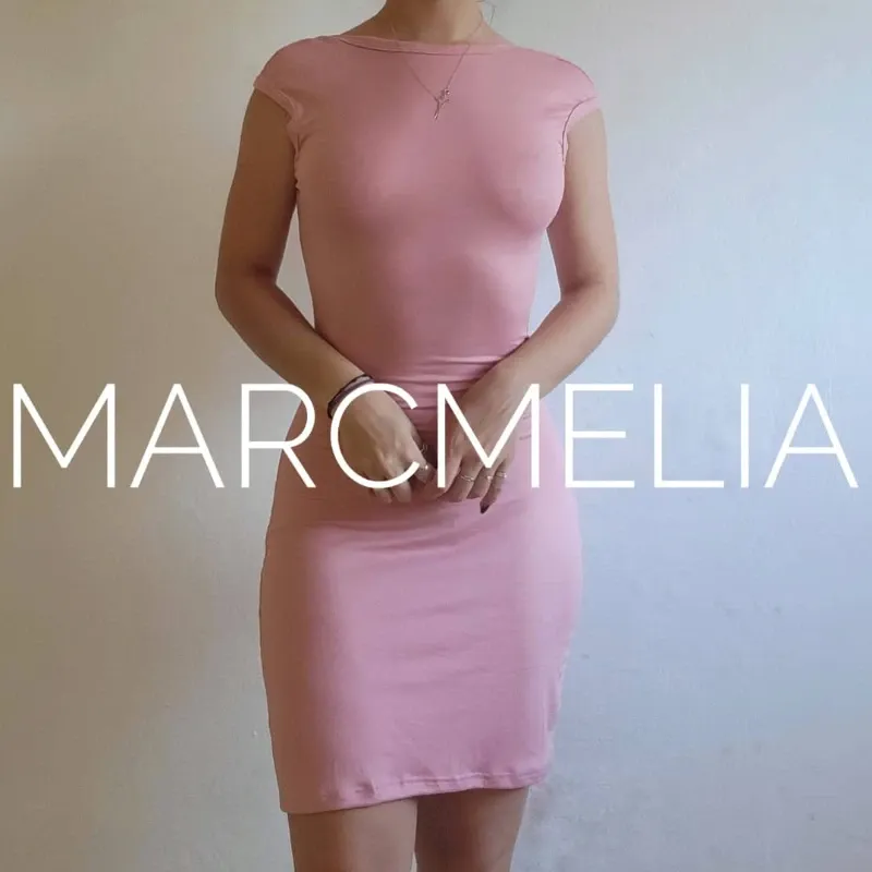 VESTIDO MOON MINI ROSA VIEJO