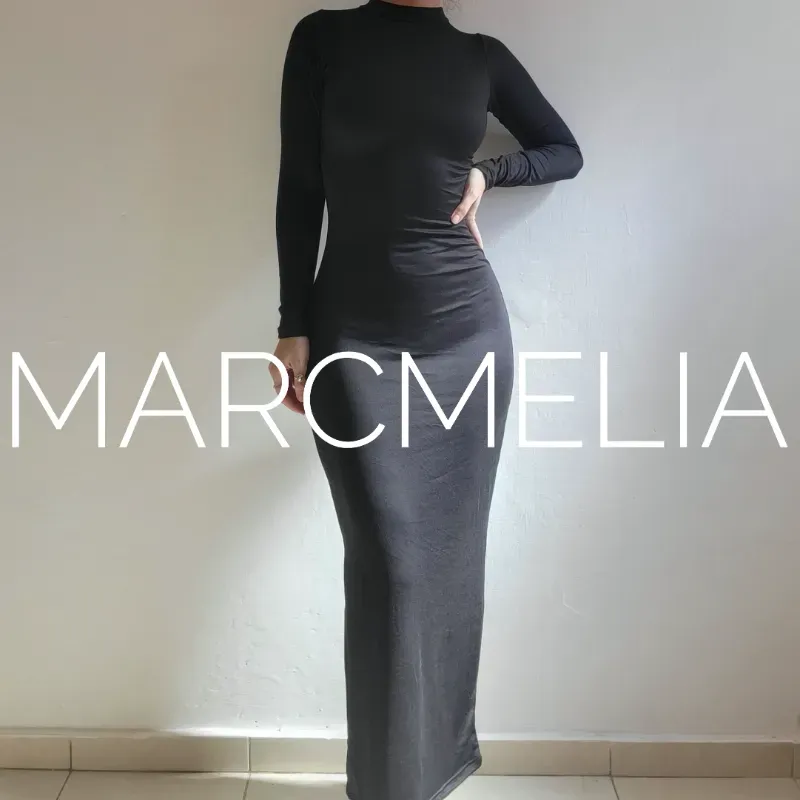 VESTIDO PULOVITO C/MANGAS Y ABERT. 