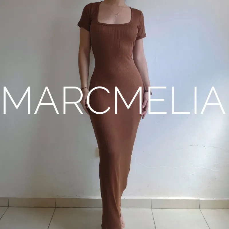 VESTIDO PULOVITO ESCOTE CUADRADO (ENCARGO) 