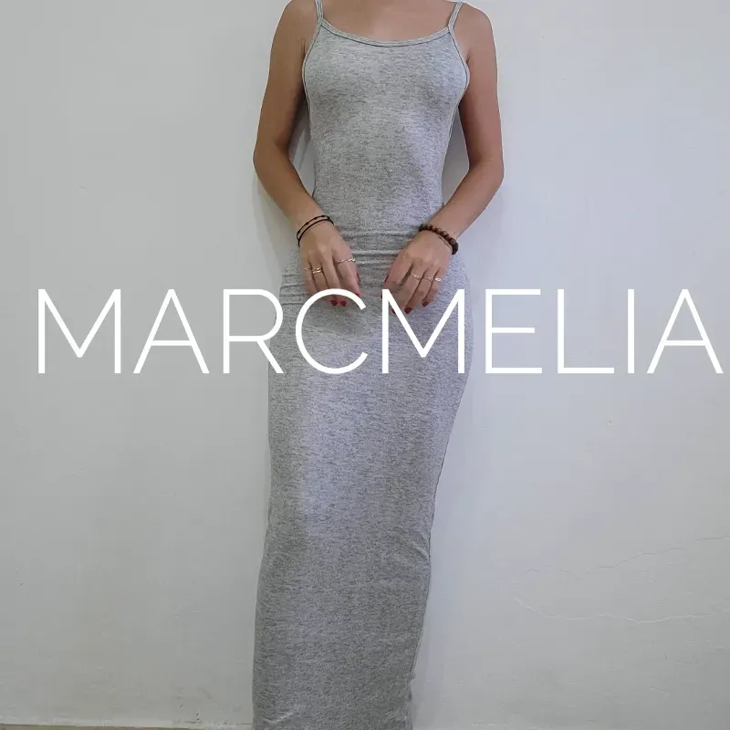 VESTIDO SIRENA GRIS