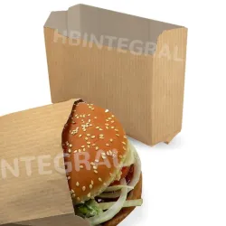 Cartucho p Hamburguesa