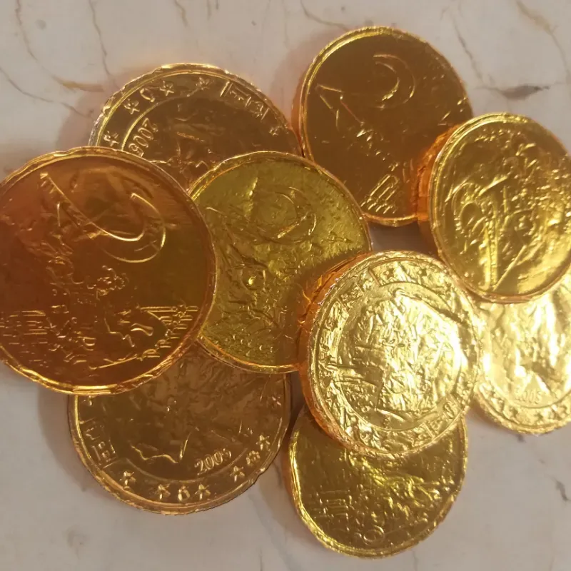 Moneditas de Chocolate