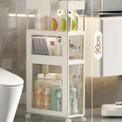 Organizador de baño 4 niveles y 2 gavetas