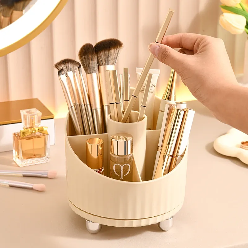 Organizador de maquillaje giratorio