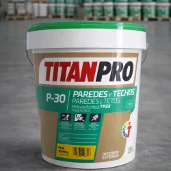 🎨 Pintura Acrílica vinil TITAN PRO P-30 Exterior e Interior