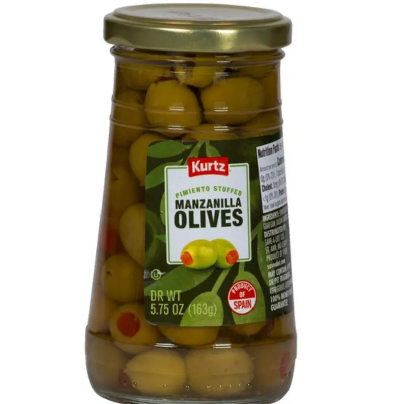 Aceitunas rellenas de pimiento 