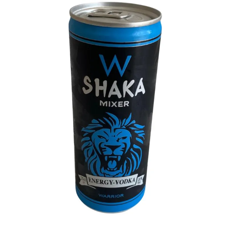 Energizante Shaka con Vodka 