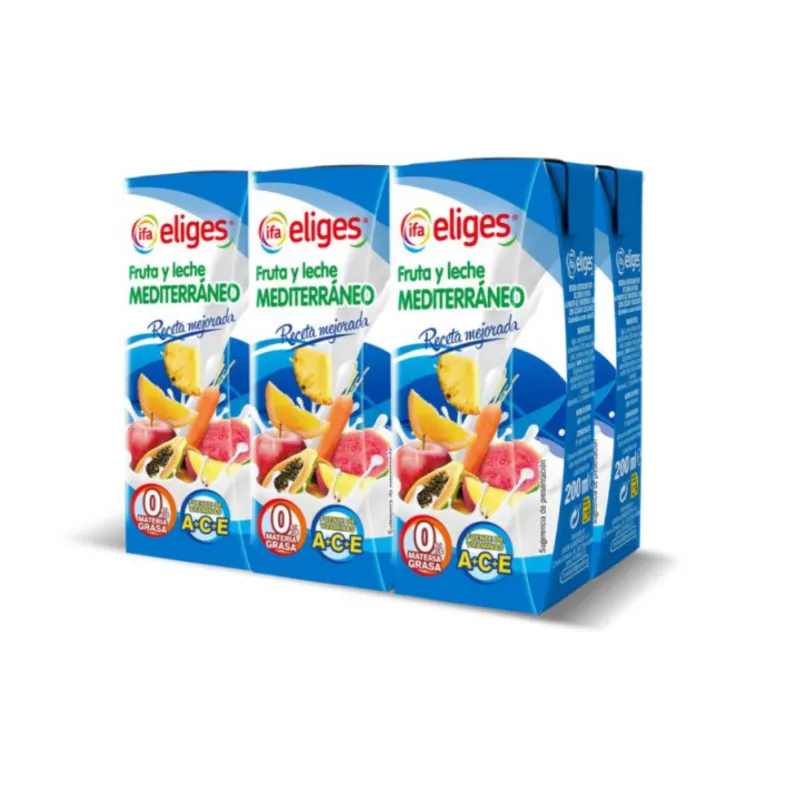 Jugo Mediterráneo con Leche 200ml