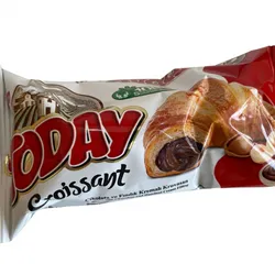 Panqué Croissant con crema de chocolate 🍫 