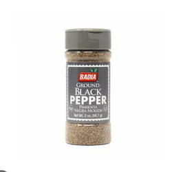 Pimienta negra molida 2oz