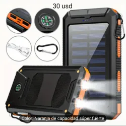 Cargador Solar - Batería Externa Solar de 40000mAh ⚡