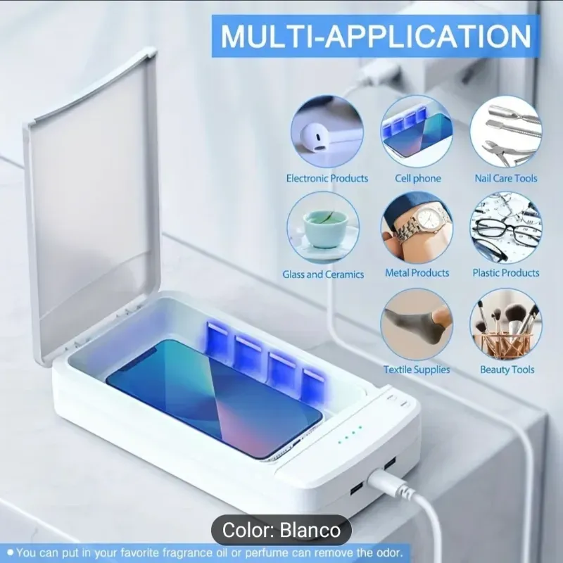 Esterilizador Portátil de luz LED