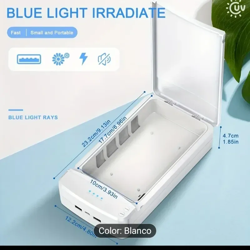 Esterilizador Portátil de luz LED