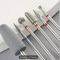 Fresas para manicura rusa