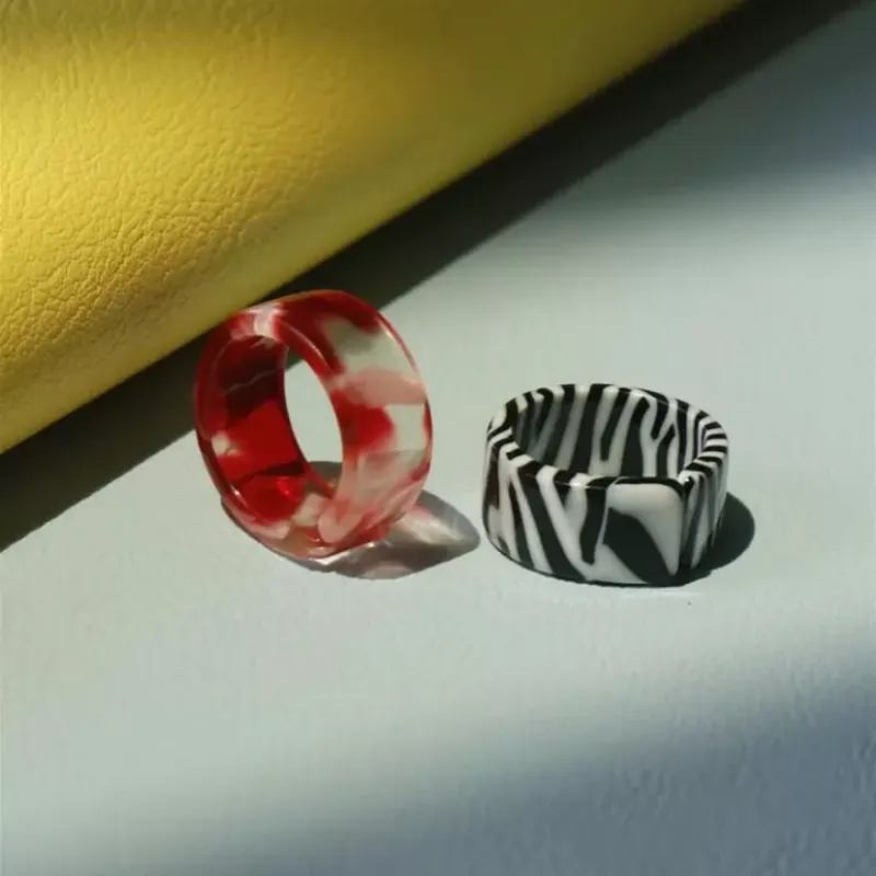Anillos de resina 