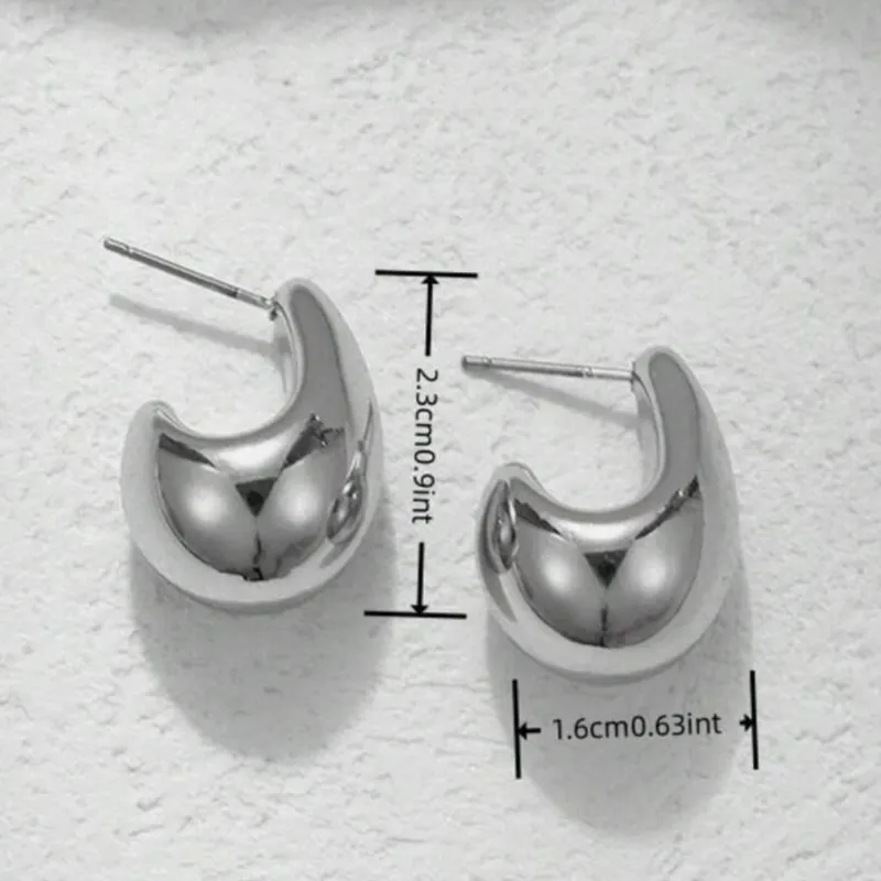 Aretes gota de agua 041