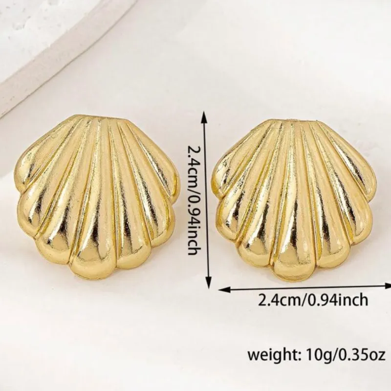Aretes de concha 032