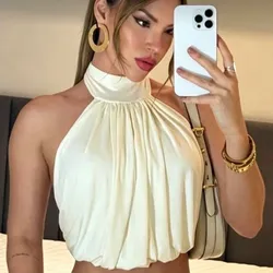 Blusa con pliegues ✨