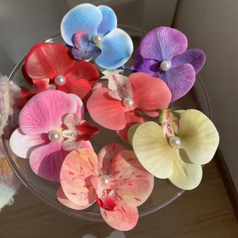 Flores para decoración de cabello 