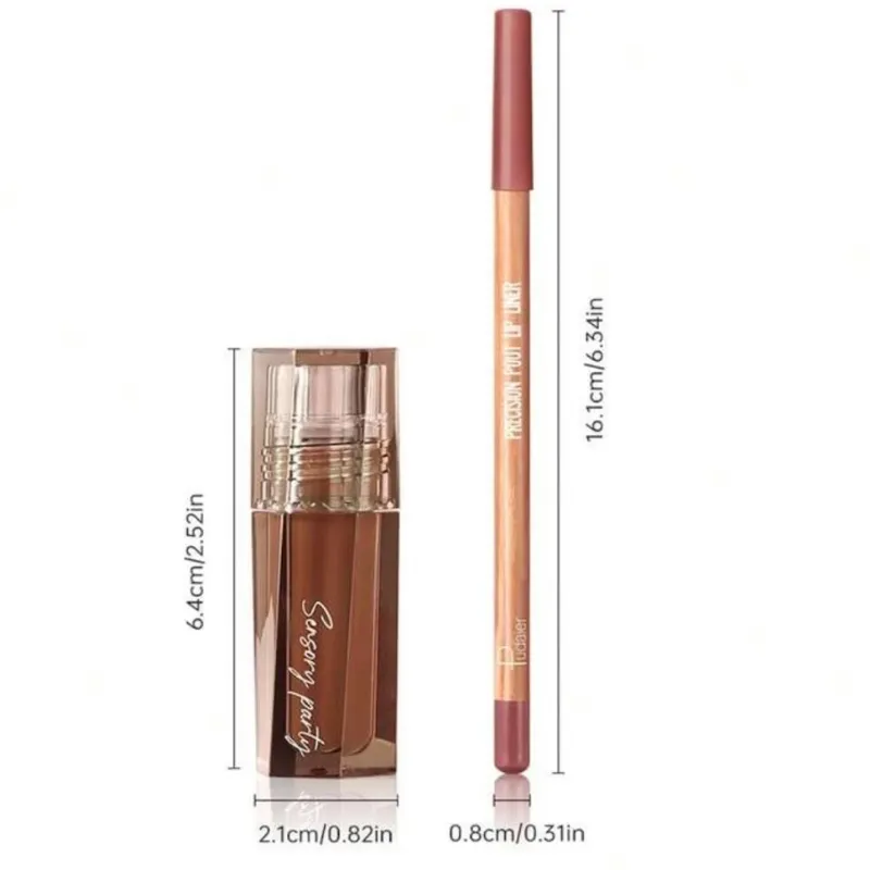 Perfilador de labios y brillo 019