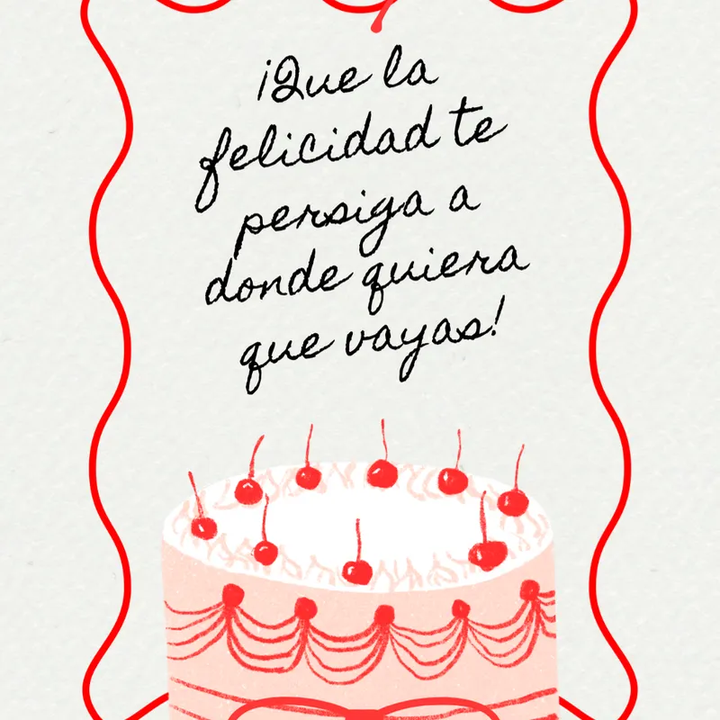 Postal de Feliz Cumpleaños 🎂 