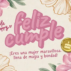 Postal de Feliz Cumpleaños 🎂 