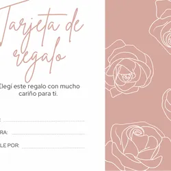 Postal para regalo personalizado 💖